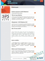 grafibit.hu - ELTE Állásbörze weboldal