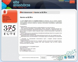 grafibit.hu - ELTE Állásbörze weboldal